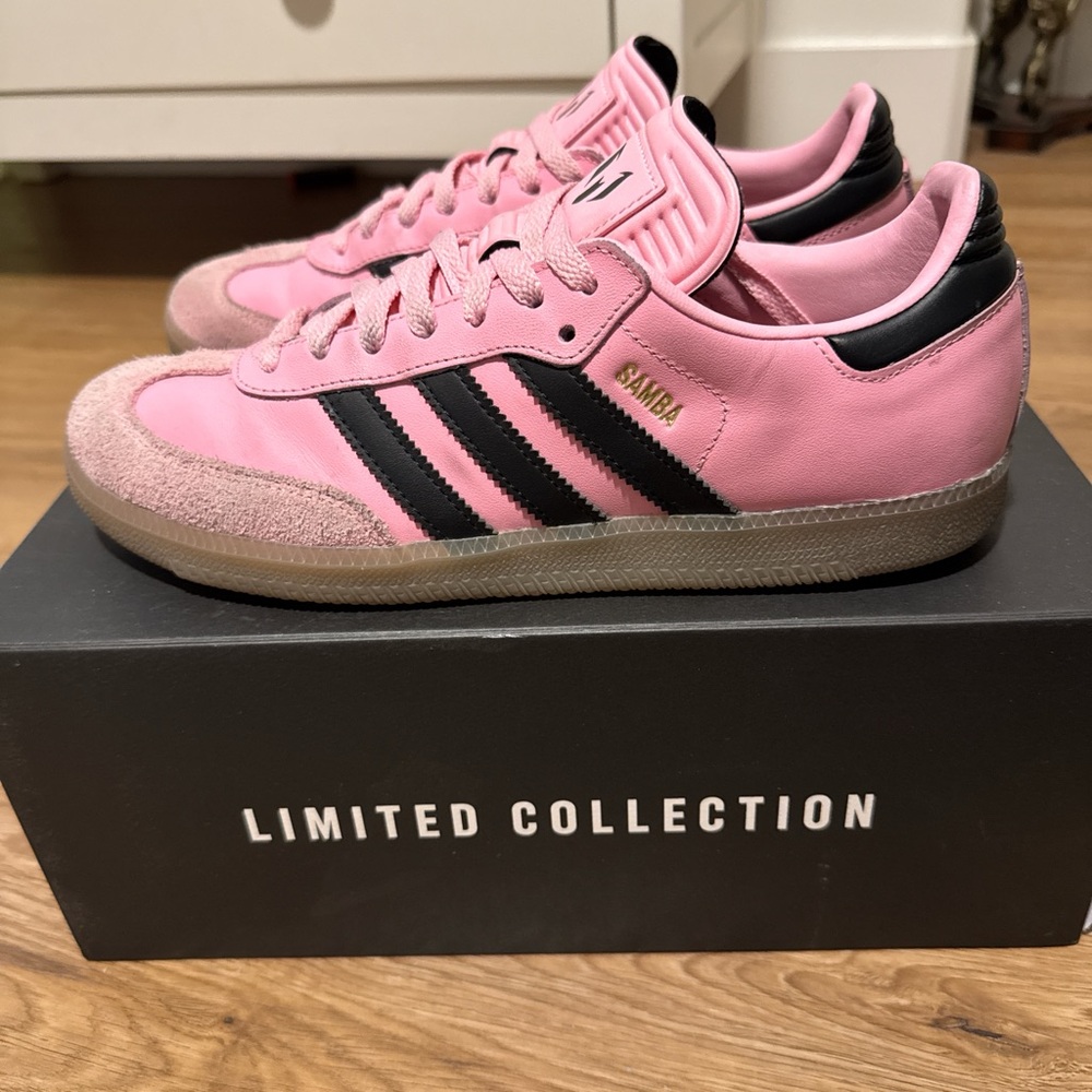 Sambas inter miami, un poco sucias pero muy bien cuidadass